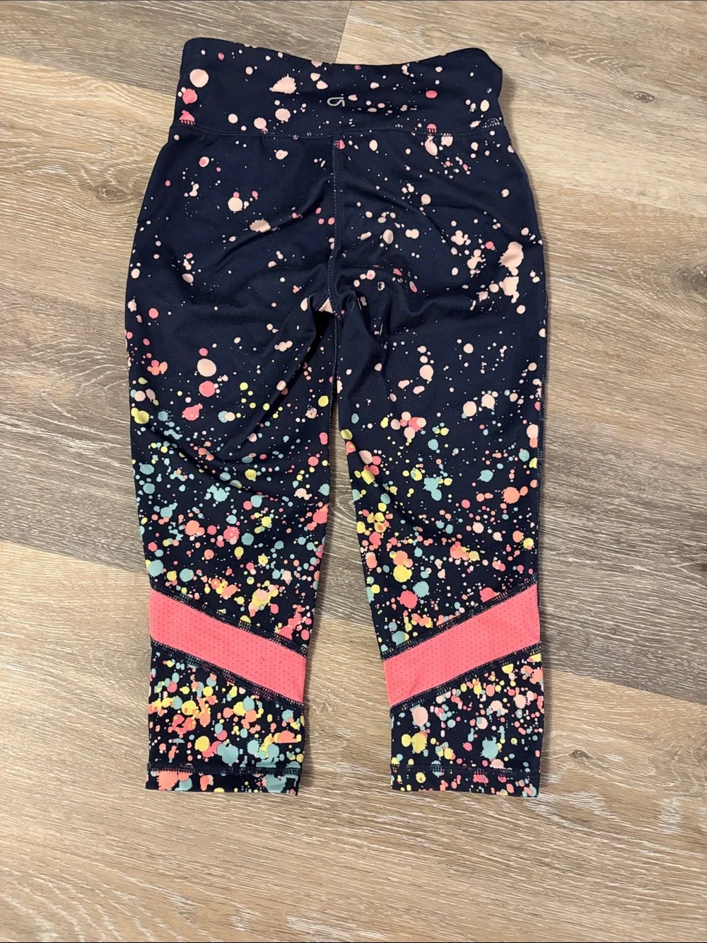 Gap Kids Multicolor Splash-Print Active Leggings